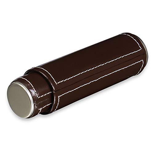 ChangDe-- Cigar Box, Sigaro Tubo Singolo Portatile Cigar idratante Tubo Cigar Supporto Universale Pacchetto di Sigarette Singolo 2 Colore Facoltativo (Color : A)