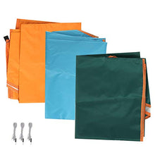 Vbest life Tenda da Sole per Esterni, Tenda da Sole Triangolare Resistente ai Raggi UV(Blu)