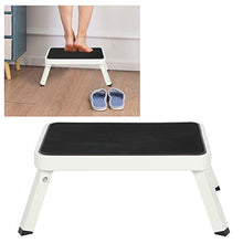 Cikonielf - Sgabello da doccia ergonomico, pieghevole, sedia da doccia, sgabello da bagno, con piedini antiscivolo, carico 100 kg, 26 x 38 x 18 cm