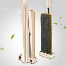 SSAYY Spray Mop Mop Piatto per Uso Domestico/Acciaio Inossidabile di Alta qualità/Durevole/Design Elastico/ASSE di Rotazione Flessibile/Panno in Microfibra