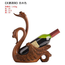LHQ-HQ Decorazioni Arte Artigianato Swan Vino Rack di Raffreddamento di Vino a casa Mobile TV Decorazione Pratico Regalo 4