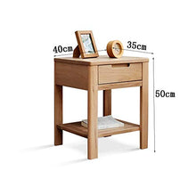 DGHJK Mobili per la casa, Comodino con cassetto e ripiano per ripiano Mobili per la casa Multiuso, tavolino Laterale, 40 Volte; 35 Volte; 50 cm