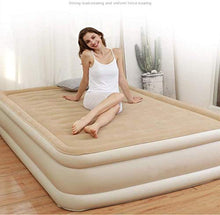 HongLianRiven Lettino da Viaggio Lettino da Viaggio Sedile Posteriore Air Letto Portatile Air Letto a Due Letti Aria Materasso Floccato materassino Bed Coperta con Una Pompa ad Aria Storage Bag 5-26