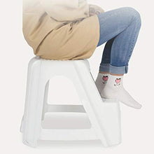 Sgabello WC Sgabello per Bambini Squatty PotsToto per Bambini Sgabello da Bagno Sgabello Bagno Squat Aid Vasino Tozzo (Color : White, Dimensione : Large)