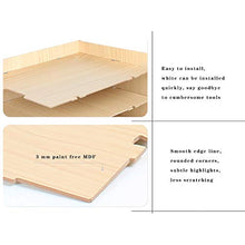 Schedario Classificatore Verticale Cartella del Desktop, Portariviste in Legno Scaffale per Cancelleria A più Piani, Forniture per Ufficio O Articoli per La Casa (Size : #16)