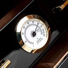 Getrichar Sigaro humidor Cedro Legno Alto Lucido Fibra di Carbonio Fibra di Sigaro humidor Cedar Legno Sigaro Sigaro humidor