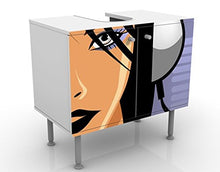 Apalis Mobile per lavabo Design DJane Spicy 60x55x35cm, Basso, Larghezza: 60cm, Regolabile, mobiletto da lavandino, lavandino, mobiletto da lavabo, lavabo, mobiletto, Bagno, Bagnetto, Mobile da Bagno