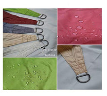 DUCCM Tenda Ombreggiante, 4x4m Impermeabile Parasole e Protezione Raggi UV, per Esterni, Cortile, Giardino,