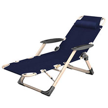 SHUAIIJUAN Sedia per il tempo libero domestico Pieghevole sedie reclinabili Lounger Sedie a sdraio pieghevole pieghevole Prato sedie a sdraio Beach Bed reclinabile for l'escursione del campeggio Pool