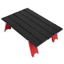 01 Tavolo da Campeggio Portatile, Tavolo da Spiaggia Portatile, Tavolo da Barbecue Leggero e Portatile per Barbecue all'aperto, Escursionismo e Pesca in Campeggio