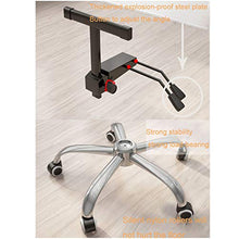 Ergonomico Sedia Gaming Ufficio Computer Sedie da Girevole Ergonomica Poltrona di inclinazione Cuscino Lombare in Pelle PU 1 Pezzo Adatto per Giocare,Bianca