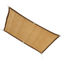 Telo Ombreggiante Telo da Vela Beige per Esterni, Rete per Protezione Solare Ispessita con Occhielli Staccabili, Telo in Rete con Protezione Solare al 90% per Patio/Giardino/Pergola/Gazebo