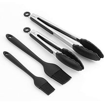 Omabeta Utensili da Forno Pentole antiaderenti in Silicone da spolverare per Barbecue