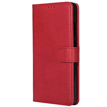 Bear Village Cover Huawei Mate 7, Custodia Premium Flip Custodia per Huawei Mate 7, Custodia con Porta Carte e Chiusura Magnetica, Rosso