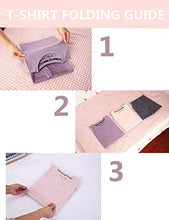 DIKER Organizzatore di armadi,Organizzatore della maglietta,Abbigliamento Documenti Camicia T-shirt di dimensioni normali (40PCS)