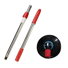 SSAYY Mop Testine di Ricambio Spin Mop Sostituzione Maniglia in Acciaio Inox Spin Mop 304 per Mop da Pavimento 360 Versione Senza Pedale