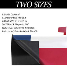 Texas Stato Bandiera della Posta Copre Postale Magnetica Grande Casella Di Lettera Involucri Giardino Giardino Cantiere Decorazione Casa Dimensioni Oversize 64,8 X 53,3 cm