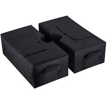 æ— Ombrellone da giardino con base per ombrellone, resistente alle intemperie, con ampia apertura per patio e spiaggia
