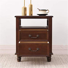 XUSHEN-HU Legno Solido Comodino Americano Comodino Stile Europeo Camera Governo di immagazzinaggio Semplice Pine Mini limitare Tavolo Mobile ad Angolo