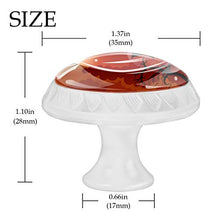 Halloween Hexe 4 PCS Pomelli per Porta, Pomolo per Mobile, Pomelli per Mobili con Viti, Maniglia per Armadietto, Pomelli per Porta, Pomelli per Cassetti per Porta, Armadio, Cassetto e Credenza