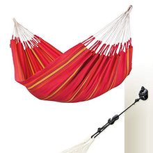 La Siesta Currambera Cherry - Amaca Classica Doppia in Cotone con Sistema di Fissaggio