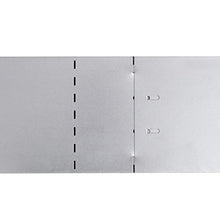 vidaXL 5X Pannelli di Recinzione per Prato Acciaio Zincato 100x20 cm Recinto