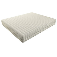 Dormiland - Materasso Ergonomico matrimoniale, king size, mis. 180 x 200 cm in Poliuretano espanso WaterFoam alto 21cm, Anallergico, Antiacaro, Sfoderabile e Lavabile.
