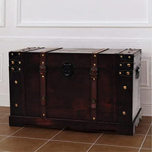 vidaXL Baule Vintage Legno Cassapanca Contenitore Scatola Salotto Cassa Panca