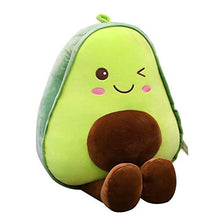 XKMY 30 CM Carino Avocado Giocattoli Farciti Bambola Kawaii Smiley Peluche Avocado Morbido Fumetto Frutta Cuscino per Bambini Ragazza Regali di Compleanno Cuscino