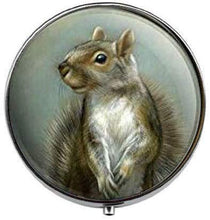 Squirrel - Scatola per pillole con foto di arte – scatola per pillole – scatola di vetro