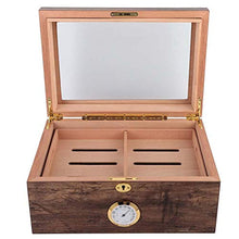 Custodia per Sigari, Scatola Portaoggetti per Portasigari da Esterno da Viaggio Portatile in Legno di Cedro, Regalo Adatto per i Tuoi Amici e te Stesso, Design Elegante e Lussuoso