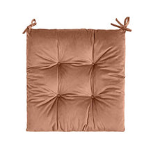 Cuscino per sedia, morbido, antiscivolo, con cinghie fisse, spessore quadrato, ideale per sedie da pranzo, casa, cucina, giardino, soggiorno, auto, ufficio, interni ed esterni