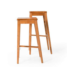 Sgabello da bar Legno massello Sgabello Alto da Bar Sgabello da Colazione di Varie Misure Moderno (Color : A, Size : 66cm)