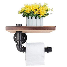 Retro Carta Tubo Supporto del Tovagliolo di Bagno Ripiano Rack Tubo di Ferro Libreria Loft Rack Toilet Paper Holder Igienici Rack Casa Decori