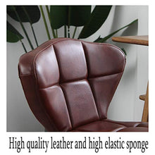 Robusto Bar Stool Bar Stool Moda Creativa Bar Chair Casa Schienale Alto Seggiovia Bar Stool Rotante ad Alta Sgabello Sgabello Colazione Ristorante Ascensore Sgabello Durevole (Color : D)