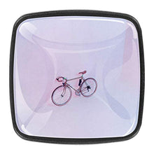 Rosa della bicicletta 4 PCS Pomelli per Porta, Pomolo per Mobile, Pomelli per Mobili con Viti, Maniglia per Armadietto, Pomelli per Porta, Pomelli per Cassetti per Porta, Armadio, Cassetto e Credenza