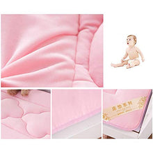 JiaQi Morbidissimo Bambino Materasso,ipoallergenico Traspirabilità Imbottita,Tatami Materasso Pieghevole Lavabile Comfort Stuoia Pisolino Sensazione di Peluche Trapuntato-e 70x150cm(28x59inch)