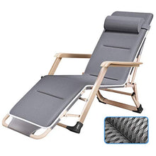 SHUAIIJUAN Sedia per il tempo libero domestico Giardino sedia regolabile Garden Outdoor Patio Sun a sdraio Sedie a sdraio relax Zero Gravity reclinabile Sedile for il campeggio, spiaggia, sdraio, pisc
