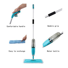SSAYY Mop Spray Mop Panno per La Pulizia della Testa Combinazione di Pavimenti in Legno Piastrelle in Ceramica Mop Automatico Strumenti per La Pulizia della Casa Asciutta