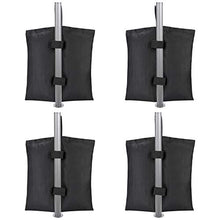 Sacchi di Pesi per Gazebo , 4 Pezzi sacchi sabbia, pesi gazebo per Tenda Pop Up,Gazebo,Ombrellone,Tende Padiglione