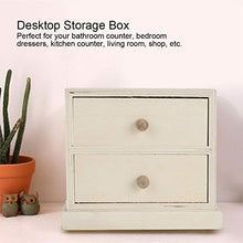 Asixxsix Portagioie, Organizer in Legno, Elegante Bello con cassetti Pratico in Legno Semplice per L'Ufficio in casa
