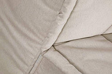 EVERGREENWEB - Divano letto Materasso 160x190 in waterfoam Ortopedico Prontoletto con Rivestimento sfoderabile e lavabile colore Cuscini supersoft abbinati - Evening (Grigio, Matrimoniale 160)