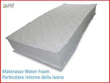 Guisil Materasso H 20 Water Foam Poliuretano ESPANSO Ortopedico in Tessuto 170X190
