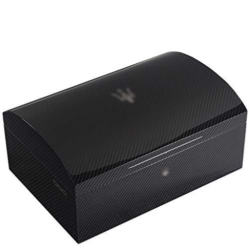 Umidificatori Humidor Armadio for Sigari Doppio Contenitore for Sigari Scatola for Sigari Cava Multistrato di Grande capacità Scatola for Sigari con Design Cavo Grande Scatola for Sigari