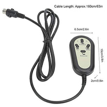 Nicoone - Telecomando a pulsante per sedia reclinabile elettrica, 12 V-24 V, 4 pulsanti, telecomando per interruttore a mano, per doppio motore