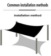 Ombreggiante per Rete90% Ombra Nera Rete Crittografia Ispessimento Protezione Solare Rete Isolante Rete Villa Cortile Cortile Posto Auto Tetto Balcone Ombreggiatura Rete Ombreggiatura SerraZHENG