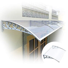 WXQ Tenda da Veranda Pensilina Alveolare Pensilina Tettoia, Finestra della Porta Trasparente Tendalino A Baldacchino Garden Cover Mute Pannello PC, for Proteggere dal Sole Pioggia