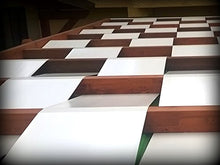 TUTTOPERGOLE Copertura con Fasce in PVC Pieno Adatte per strutture in Legno (Cm 430 X Cm 40, Avorio)