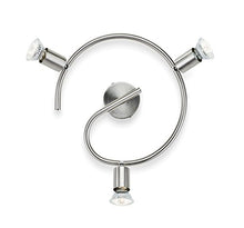 Philips Lighting Limbali Lampada Faretti a Spirale 3 Luci 3 x 50 W, Argento
