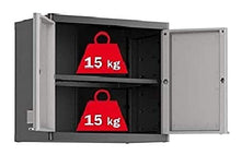 Keter 9743100 Logico Pensile con 1 Ripiano, 65 X 39 X 56.5 H, Grigio, 65x39x56.5 cm